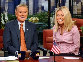 Regis and Kelly played 'The World's Ventriloquist' 